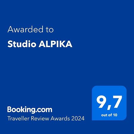 Vila Studio Alpika Luče Exteriér fotografie